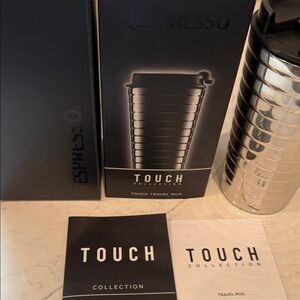 Nespresso Silver Travel Mug
